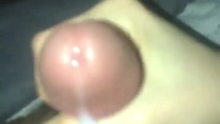 Quick cum shot before bed, jerking off is fun