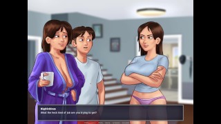 Summertime Saga - Minha Tia me Viu Pelado pt.19
