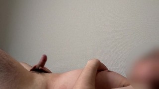 大学生の朝勃ちオナニー