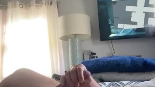 White Jock Jerks BWC Off Till He Busts A Huge Load