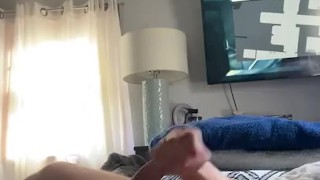 White Jock Jerks BWC Off Till He Busts A Huge Load