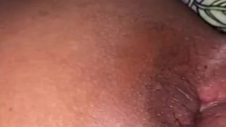 Teen plays with his virgin hole 