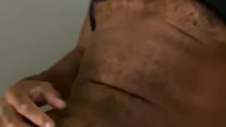 Stoner Jerks Off At Campsite 