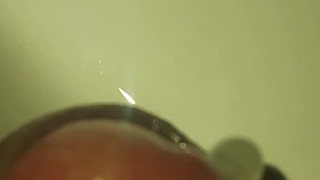 Cum in sink Yesterday Morning Late post 
