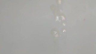 Cum in sink Yesterday Morning Late post 