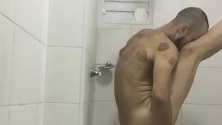 Anal fuck. Masturbacao anal banho part 2
