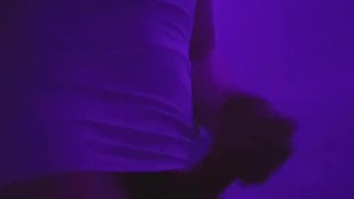 Saysal masturbating and cumming on t-shirt video from his iCloud