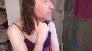 Cock locked up for 2 months! Ass ready to be fucked in cute lingerie!