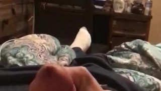 Slow motion jerk off and cum solo male 