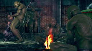 Female knight lose to monster ork - episode,26 +