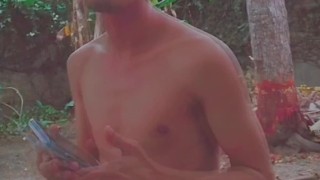 Andrei_B Afternoon Outdoors Jerk Off and Cumming