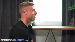 Hot AF Studs Have Sultry Sex - Justin Matthews, Julian Brady - NextDoorBuddies