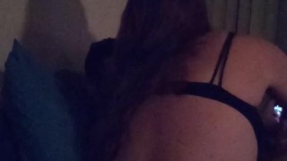 Excited to suck daddy's dick part 2 (camera 2) cum on my tits daddy