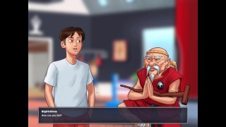 Summertime Saga - Transei com Colega no Banheiro da Escola pt.23