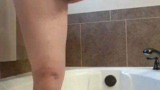 Jacking Off Without Lotion Pissing At End