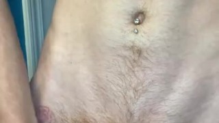 Ginger twink cums in his pocket pussy *cumshot*