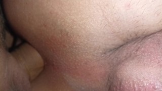 Sissy Femboy gives a hard fuck to his narrow hole for fucking in a huge hole!