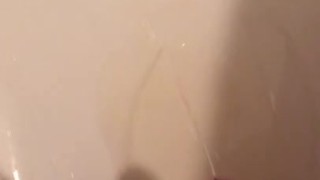 Pissing in shower 