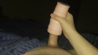 Making myself cum multiple times with a toy