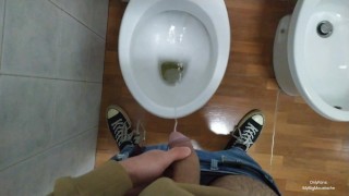 Long Pee at the Office