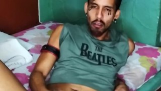 in a horrible hotel room