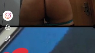 Mais um fã gozando comigo em uma videochamada 💦🤤🔥