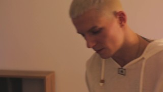 Masseur fucked client during session and cum in mouth