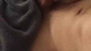 young man plays with soft cock on cam