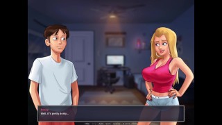 Summertime Saga - Minha colega gostosa foi no meu quarto pt57