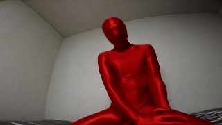 全身をタイツで覆うと言う男ゼンタイフェチ