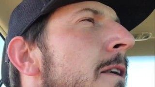 In public with sex machine driving wearing wifes dirty panties Check out onlyfans @greatestlicker69