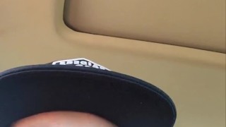 In public with sex machine driving wearing wifes dirty panties Check out onlyfans @greatestlicker69