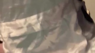 Maid boy practices riding your cock