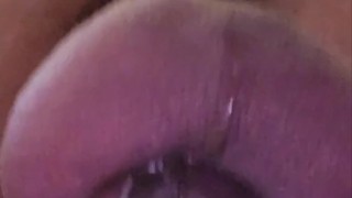 Chastity Anal Dildo Ride In The Shower #2