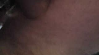 Chastity Anal Auto Thrusting Dildo In Bondage While On All Fours #1