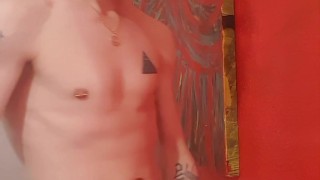 Slow motion cock and ass teasing