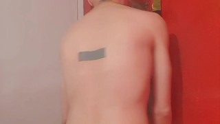 Slow motion cock and ass teasing