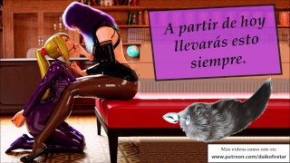 JOI, serás mi mascota sexual a partir de hoy. Anal + CEI.