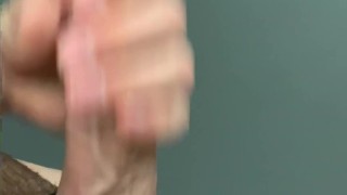 Huge Veiny Cock Cumshot Big Load with Cockring