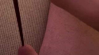 Sounding with a chopstick 