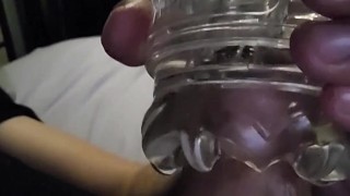 Masturbating With Fleshlight In Bed #1