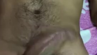 Rubbed my big cock😈