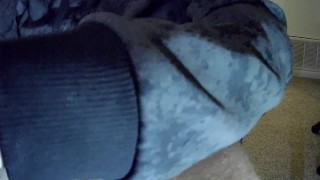 Jerking My Oiled Up Cock