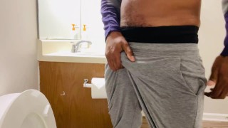 Piss and Playing with HAIRY Pubes