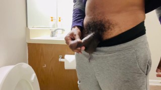 Piss and Playing with HAIRY Pubes
