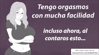 Historia real, club confesiones sexuales. Demasiado sensible en la cama.