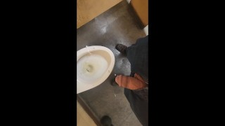 Great piss after drinking red bull