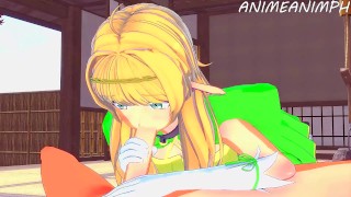 Fucking Shera L. Greenwood From How Not to Summon a Demon Lord - Anime Hentai
