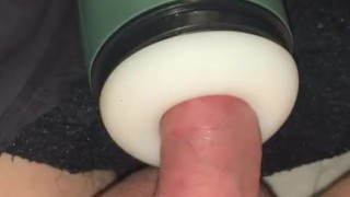 Close up blowjob machine