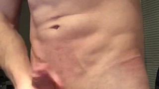 Big huge load, hot fit guy intense handjob and close up cumshot load. TheSexyJ